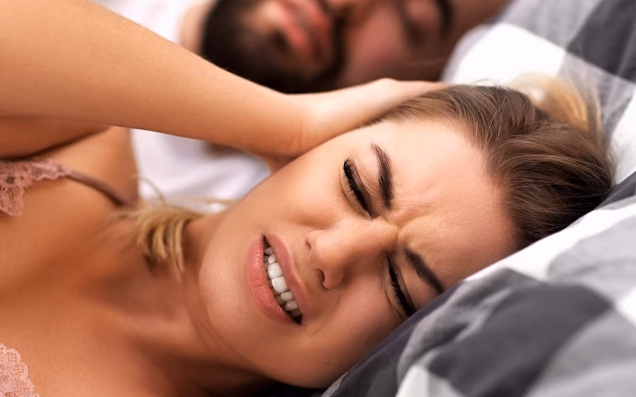 Woman feeling exhausted from disrupted sleep